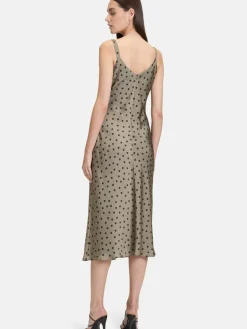 Vera Mont Kleider<Damen Cocktailkleid mehrfarbig gepunktet