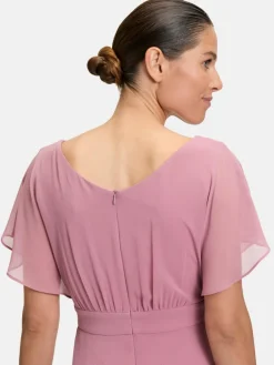 Vera Mont Kleider<Damen Cocktailkleid rosa altrosa uni