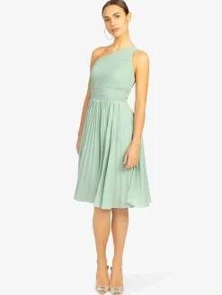 Kraimod Kleider<Damen Cocktailkleid grün uni