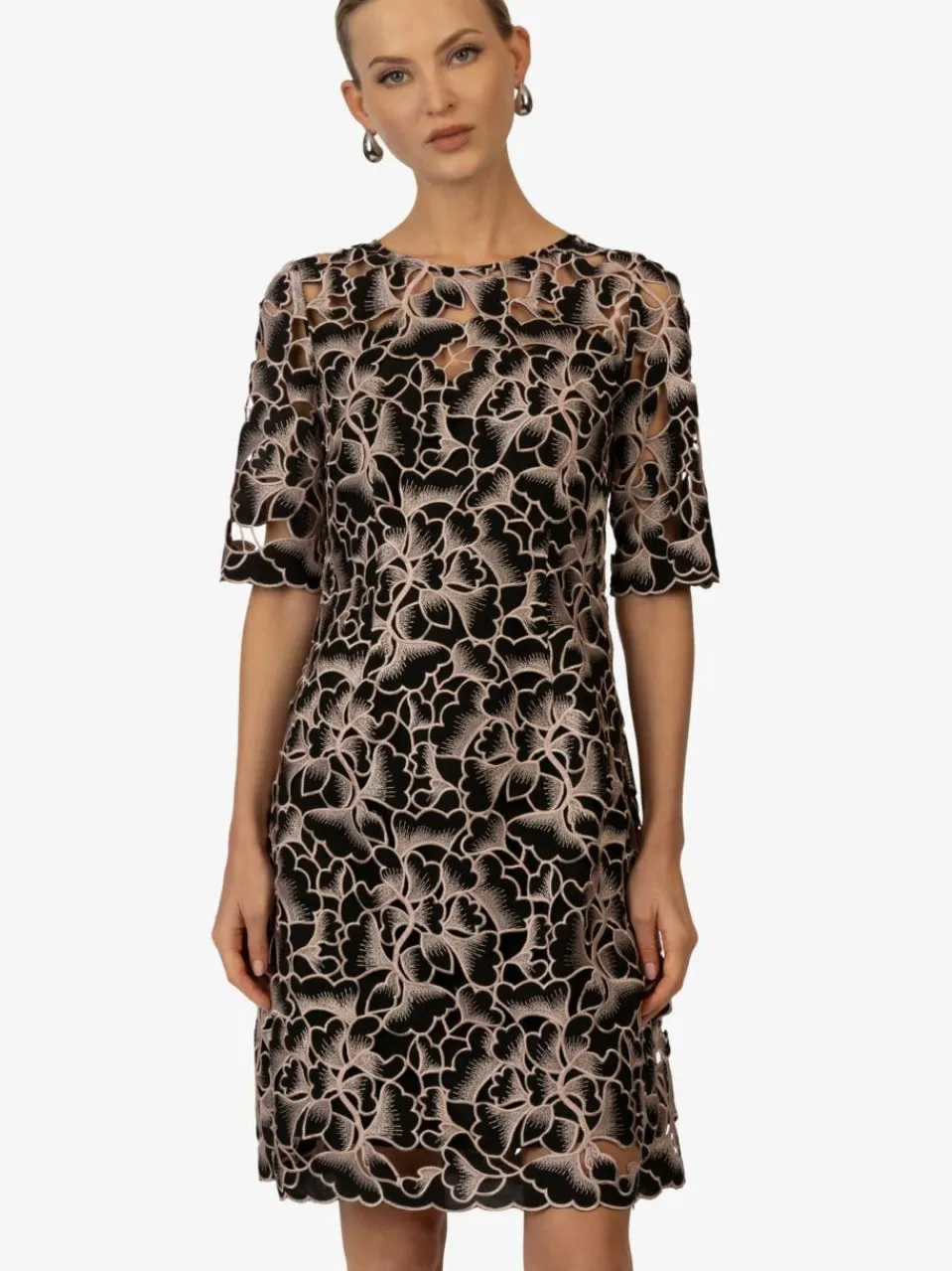 Kraimod Kleider<Damen Cocktailkleid pink gemustert