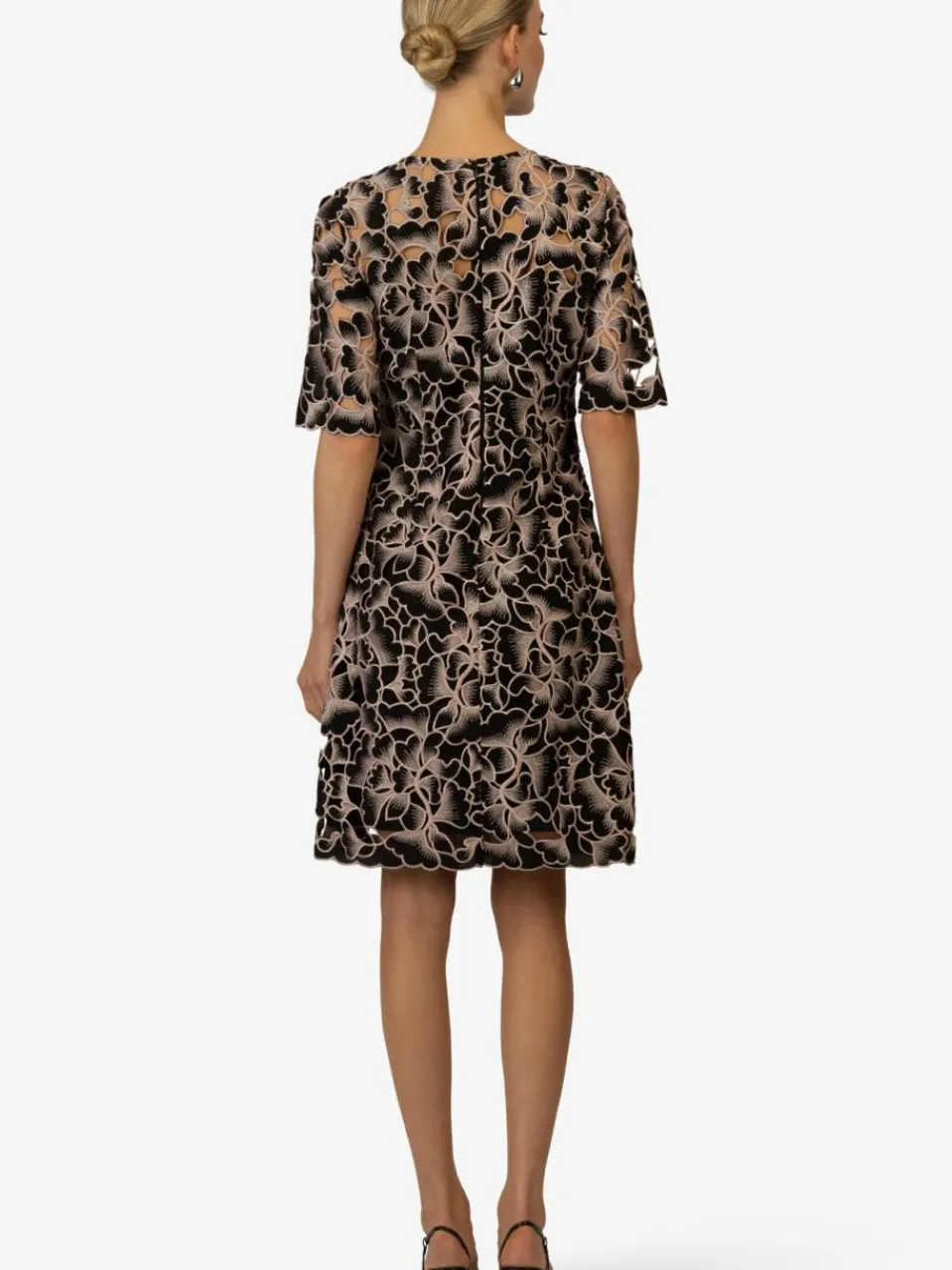 Kraimod Kleider<Damen Cocktailkleid pink gemustert