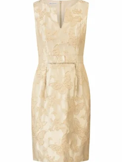 Kraimod Kleider<Damen Cocktailkleid gold gemustert