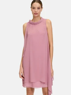 Vera Mont Kleider<Damen Cocktailkleid rosa altrosa uni