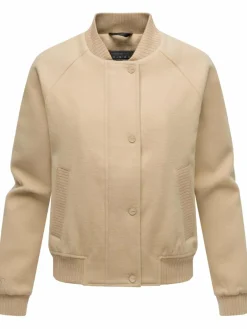 Marikoo Jacken & Westen<Damen Collegejacke - Zunaa 16 beige uni