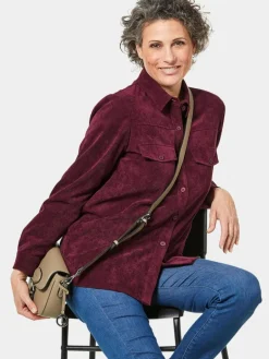 Damen Goldner Blusen><noscript><img width=