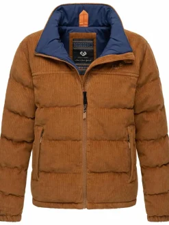 Ragwear Jacken & Westen<Damen Cordjacke - Uxia braun uni