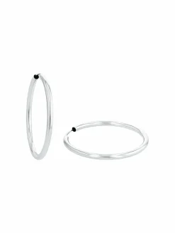 amor Schmuck<Damen Creolen silber uni