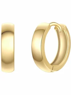 Yokoamii Schmuck<Damen Creolen gold uni