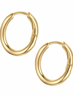 Yokoamii Schmuck<Damen Creolen gold uni