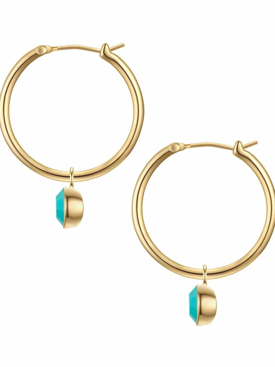 Yokoamii Schmuck<Damen Creolen gold uni