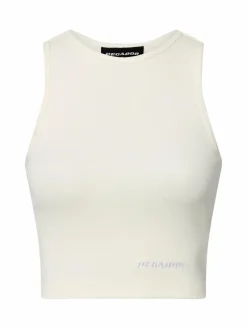 PEGADOR Shirts & Tops<Damen Crop Top - Ayla ecru uni