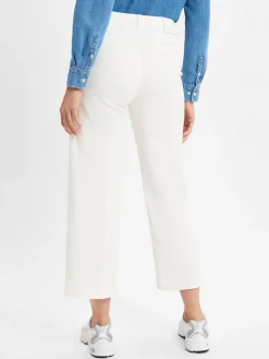 comma casual identity Hosen<Damen Culotte - Alva ecru uni