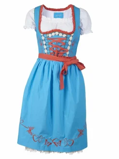 Maze Kleider<Damen Dirndl blau uni