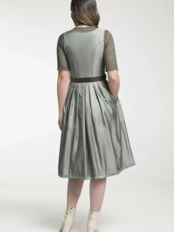 Spieth & Wenksy Kleider<Damen Dirndl grün uni