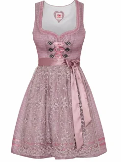 Spieth & Wenksy Kleider<Damen Dirndl - Akela rosa kariert