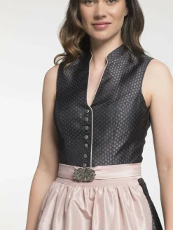 Spieth & Wenksy Kleider<Damen Dirndl - Dragee grau uni