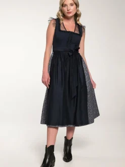 Spieth & Wenksy Kleider<Damen Dirndl - Gaute blau gemustert