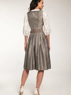 Spieth & Wenksy Kleider<Damen Dirndl - Gesia taupe gemustert