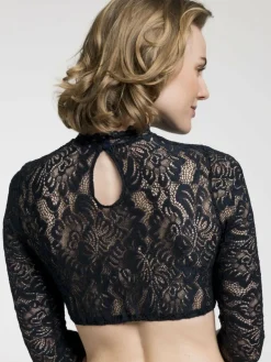 Spieth & Wenksy Shirts & Tops<Damen Dirndlbluse - Amsterdam blau gemustert