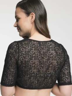 Spieth & Wenksy Blusen<Damen Dirndlbluse - Duft schwarz uni