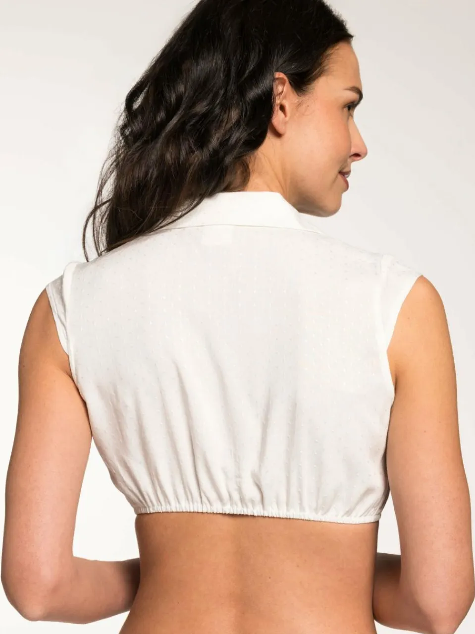 Spieth & Wenksy Blusen<Damen Dirndlbluse - Geba weiß uni