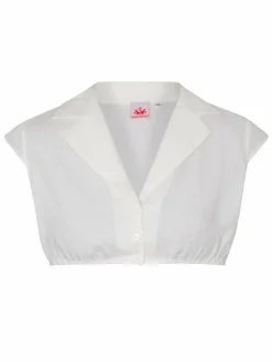 Spieth & Wenksy Blusen<Damen Dirndlbluse - Geba weiß uni