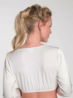 Spieth & Wenksy Blusen<Damen Dirndlbluse - Tulia weiß uni