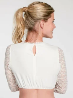 Spieth & Wenksy Shirts & Tops<Damen Dirndlbluse - Wenda weiß uni