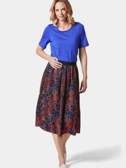 Damen Goldner Röcke><noscript><img width=