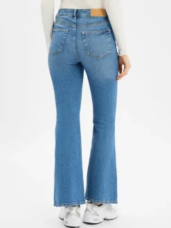 Damen Noisy May Jeans>Damen Flared Jeans - NMKareen
