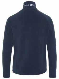 Polo Sylt Sweatshirts & Sweatjacken<Damen Fleece-Jacke marine blau uni