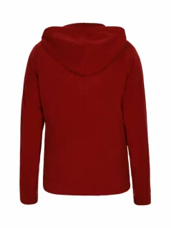 Faina Sweatshirts & Sweatjacken<Damen Fleecejacke bordeaux uni