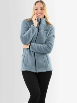 Arctic Seven Sweatshirts & Sweatjacken<Damen Fleecejacke - ASDiania blau uni