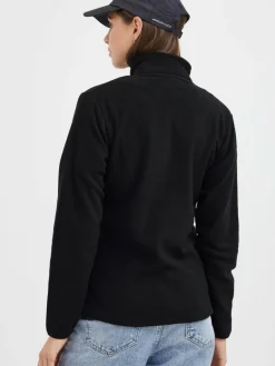 North Bend Sweatshirts & Sweatjacken<Damen Fleecejacke - NBConna schwarz uni