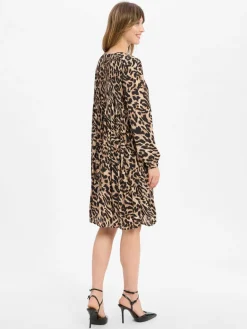 Betty Barclay Kleider<Damen Freizeitkleid braun schwarz gemustert