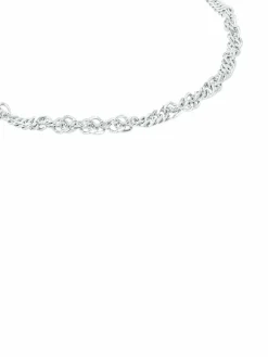 amor Schmuck<Damen Fußkette silber uni