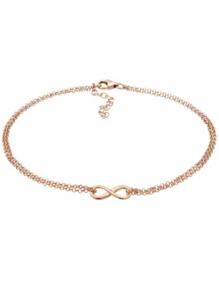 Elli Schmuck<Damen Fußschmuck gold uni