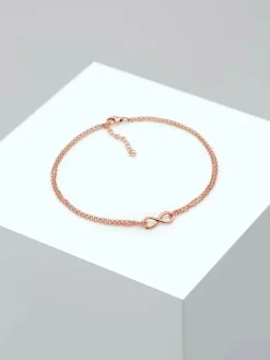 Elli Schmuck<Damen Fußschmuck gold uni
