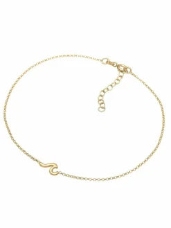 Elli Schmuck<Damen Fußschmuck gold uni
