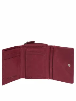 Bruno Banani Taschen & Rucksäcke<Damen Geldbörse himbeer bedruckt