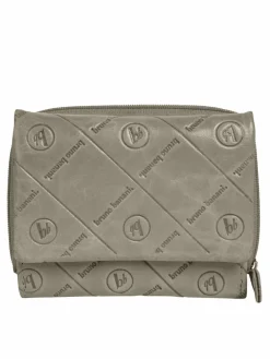 Bruno Banani Taschen & Rucksäcke<Damen Geldbörse grau bedruckt