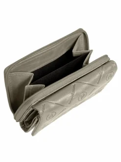 Bruno Banani Taschen & Rucksäcke<Damen Geldbörse grau bedruckt