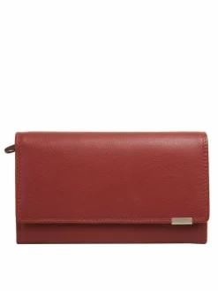 Bodenschatz Taschen & Rucksäcke<Damen Geldbörse rot uni