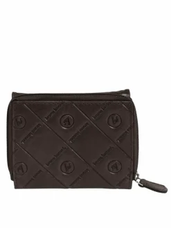 Bruno Banani Taschen & Rucksäcke<Damen Geldbörse braun bedruckt