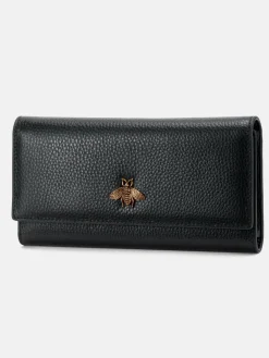 C`iel Taschen & Rucksäcke<Damen Geldbörse schwarz uni