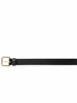 Vanzetti Gürtel<Damen Gürtel aus Leder schwarz uni