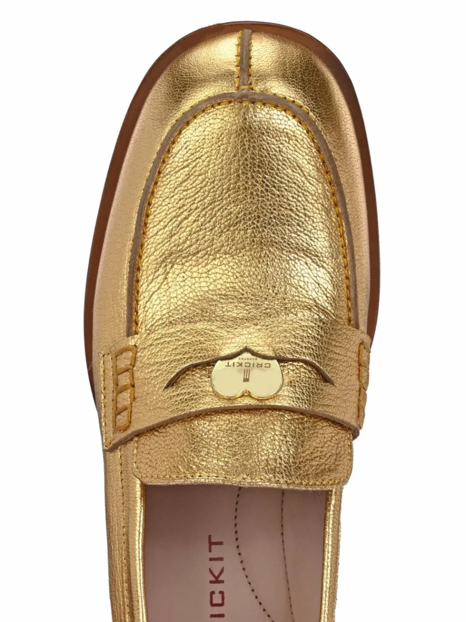 Crickit Slipper<Damen Halbschuh - ORLANDO gold uni