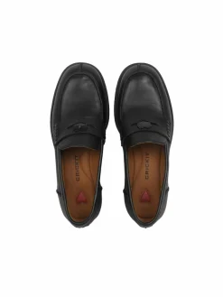 Crickit Slipper<Damen Halbschuh - PATRIZIA schwarz bedruckt