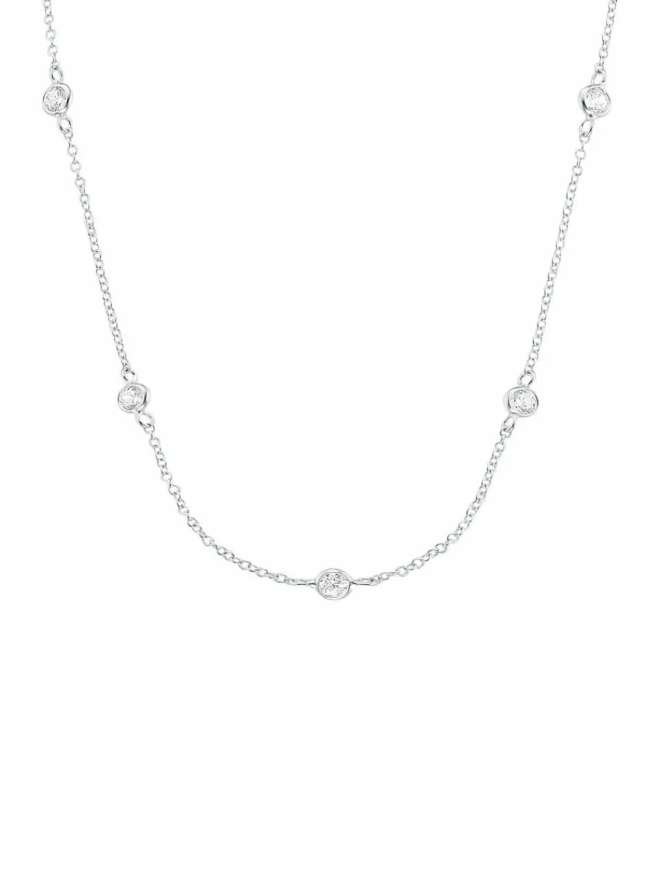 s.Oliver Schmuck<Damen Halskette silber uni