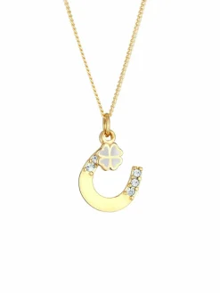 Elli Schmuck<Damen Halskette gold uni